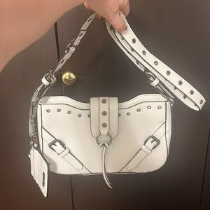Steve Madden white crossbody NWOT